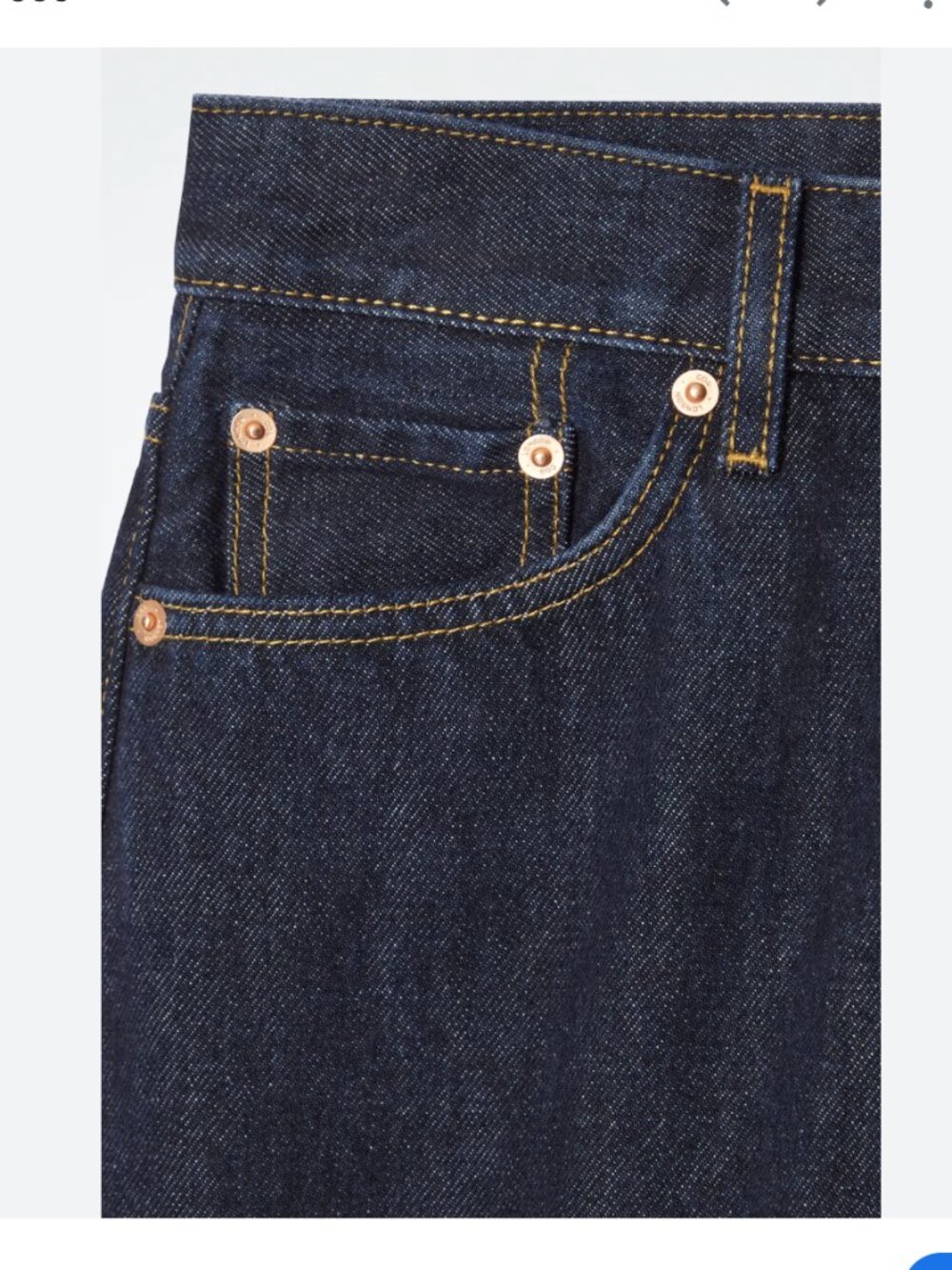 sold out COS COLUMN STRAIGHT-LEG JEANS, retail $130 - Picture 2 of 6